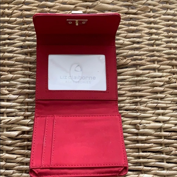 Beige & Red Wallet - Picture 2 of 6